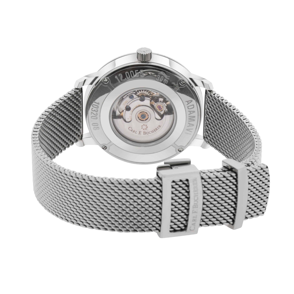 Side view of Carl F. Bucherer women's watch