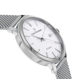 Close-up detail view of Carl F. Bucherer women's watch