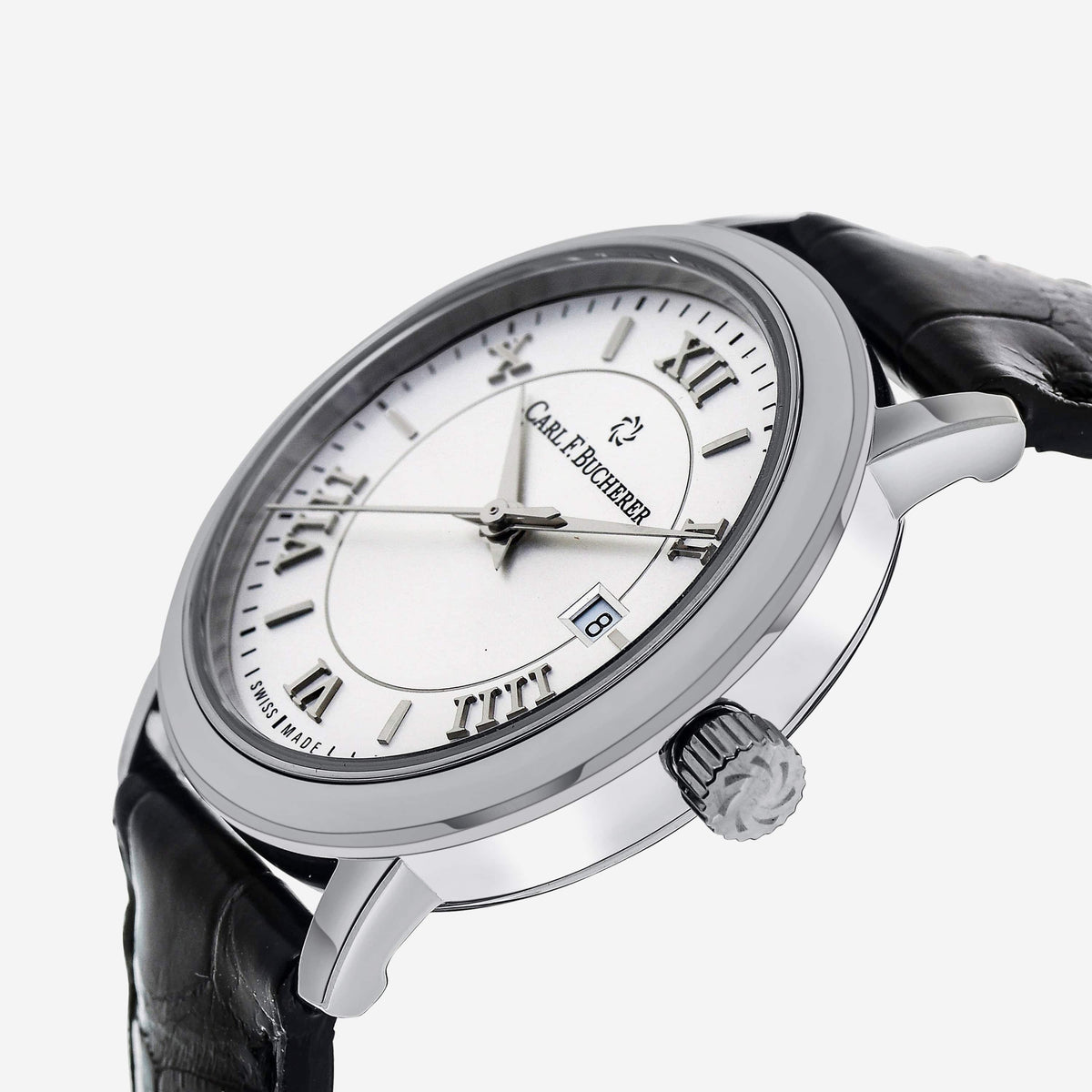 Front view of Carl F. Bucherer women's watch