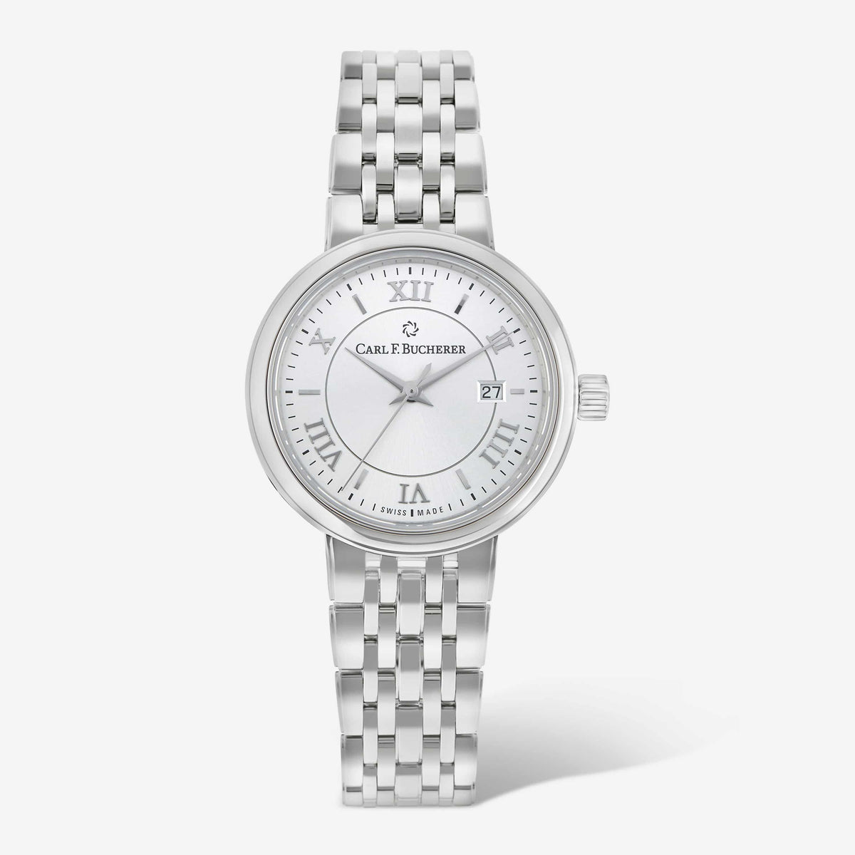 Front view of Carl F. Bucherer women's watch