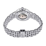 Close-up detail view of Carl F. Bucherer women's watch