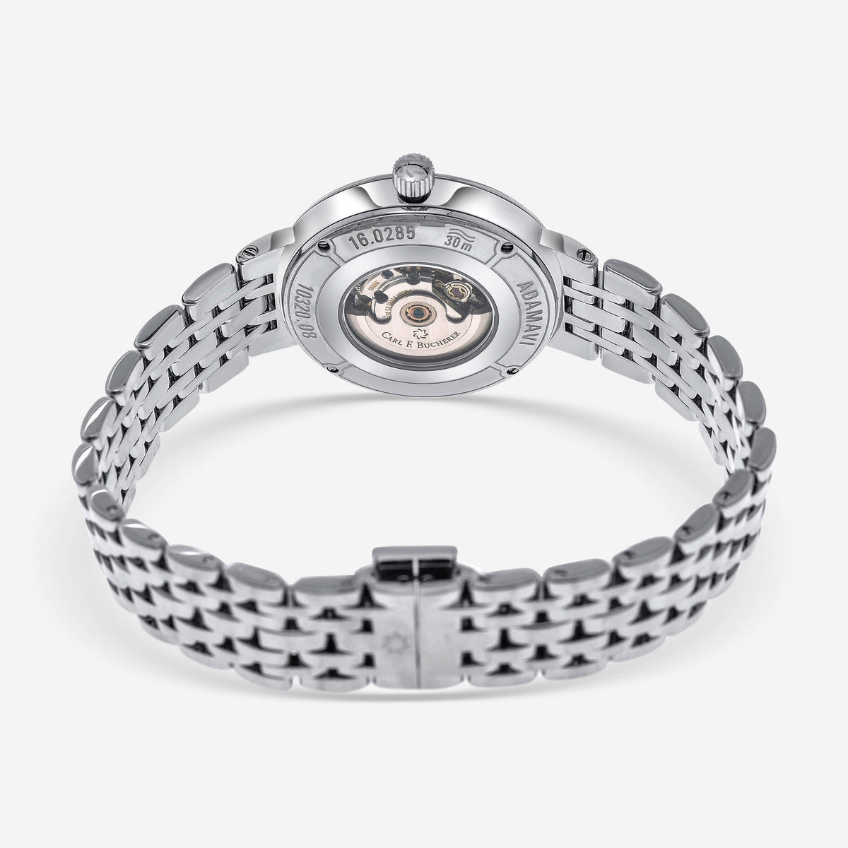 Front view of Carl F. Bucherer women's watch