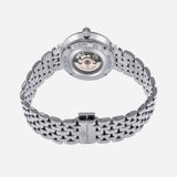 Close-up detail view of Carl F. Bucherer women's watch