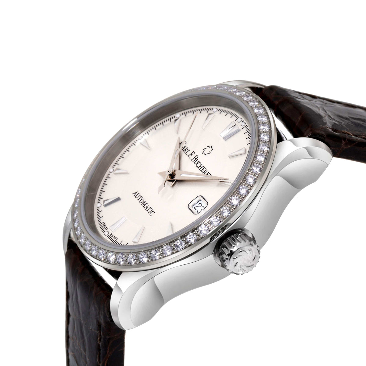Front view of Carl F. Bucherer women's watch