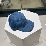 Angled view of Burberry unisex cap