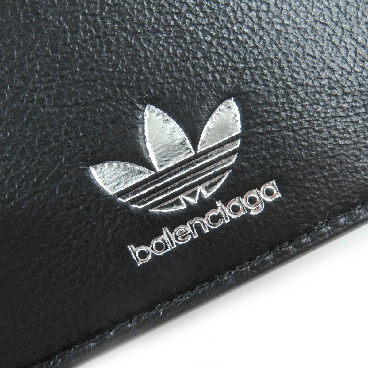 Side view of Balenciaga wallet premium designer bag