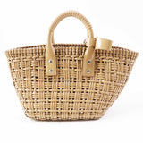 Solvontia elegant leather Luxury Bag angled view