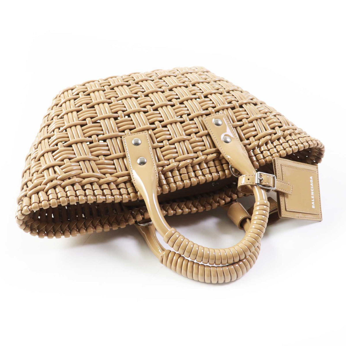Solvontia elegant leather Luxury Bag top view