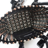 Crismontia elegant leather Luxury Bag top view