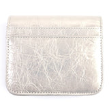 Balenciaga authentic luxury wallet Silver leather craftsmanship