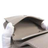 Balenciaga women's wallet Silver luxury designer leather