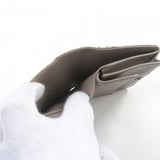 Side view of Balenciaga wallet Silver premium designer bag