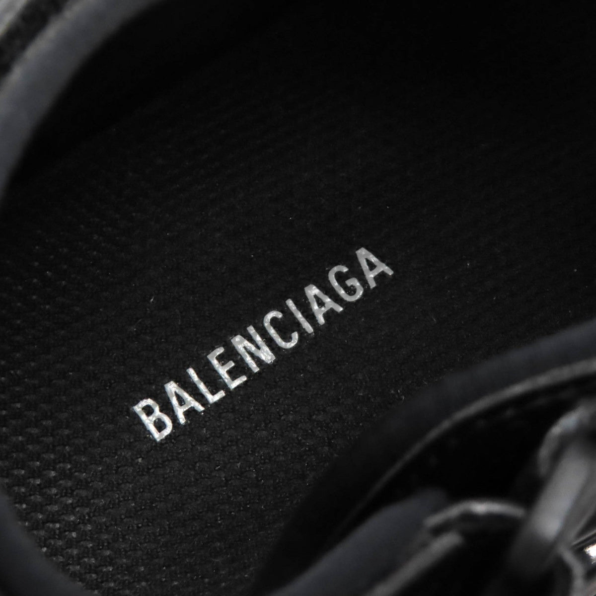 Balenciaga designer handbag leather closeup detail