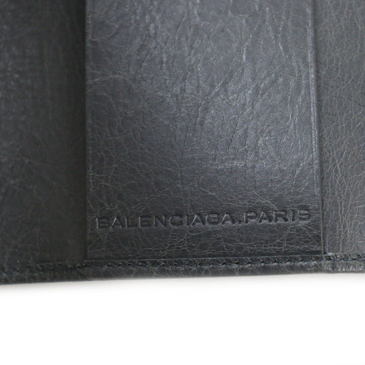 Balenciaga authentic luxury handbag Gray leather craftsmanship