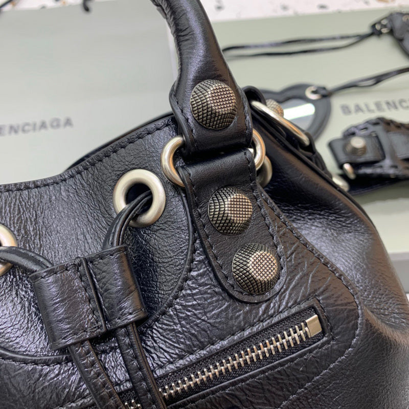 Elegant Faux Leather Handbag - Premium Craftsmanship Detailing | Women's Luxury Handbag #307 - styled full view (image 7) of designer-inspired handbag