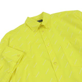 Side view of Balenciaga handbag Yellow premium designer bag