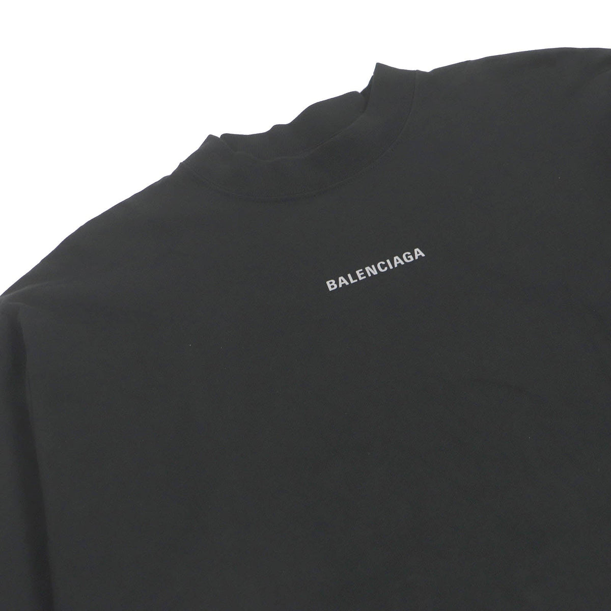Side view of Balenciaga handbag Black premium designer bag