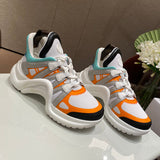 Louis Vuitton White Slip-On Sneakers - Lifestyle Styling Shot