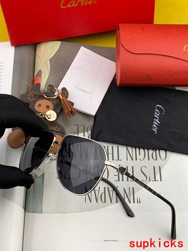 Front view of Cartier unisex sunglasses