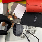Front view of Cartier unisex sunglasses