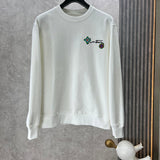 Back view of Louis Vuitton luxury clothing with logo-detail design