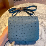 Close-up detail of timeless bag design