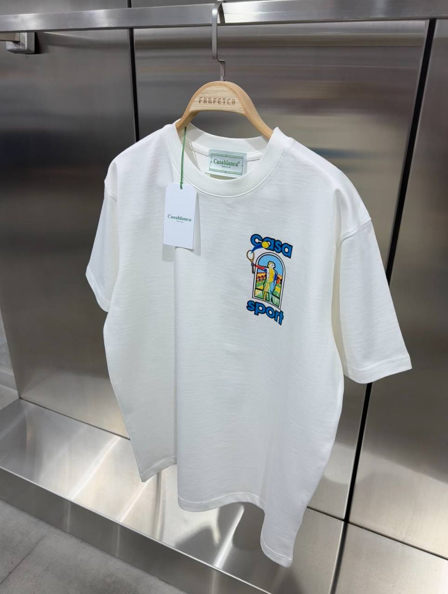 Front view of Casablanca T-Shirt Nd premium piece
