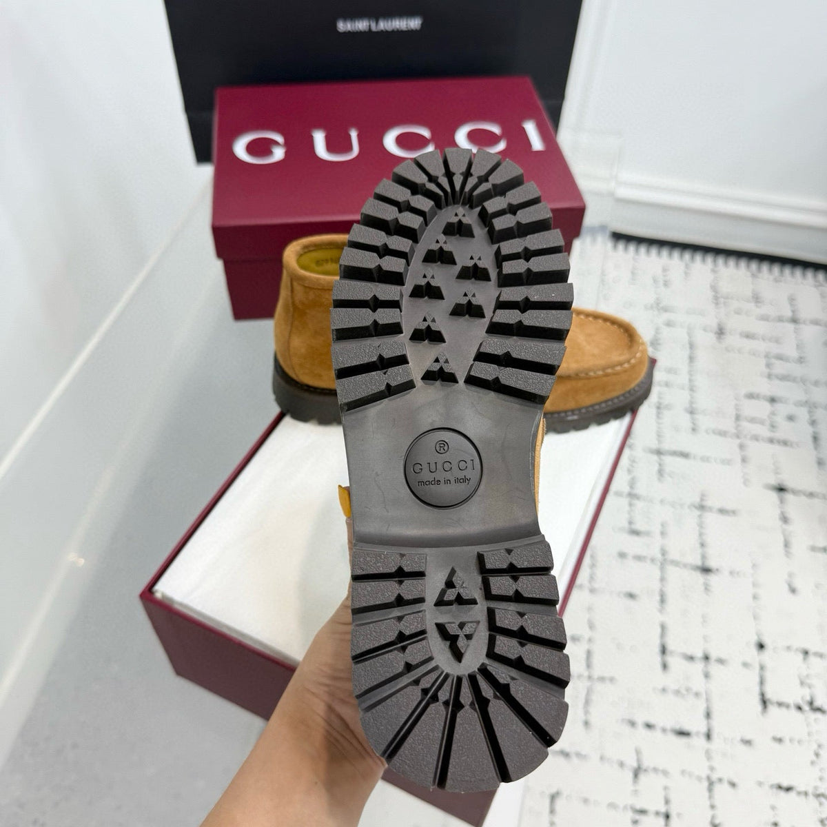 Gucci Shoes? Gucci Boots Premium Designer Casual Shoes