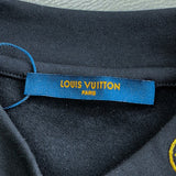 Back view of Louis Vuitton luxury clothing with everyday silhouette