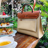  top-handle bag interior and compartment view 9