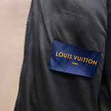 Close-up detail shot of Louis Vuitton luxury clothing with everyday silhouette