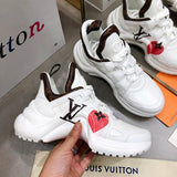 Louis Vuitton shoes Style 294 - front view, bold signature style