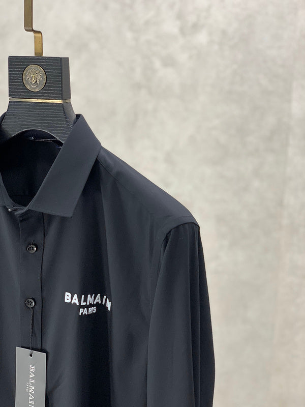 Balmain clothing close-up — premium authentic designer style
