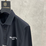 Balmain clothing close-up — premium authentic designer style
