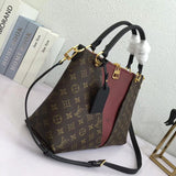 Close-up detail of statement modern women's handbag – women's luxury handbag