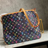Styled lifestyle shot of structured statement women's handbag – women's designer-style accessory