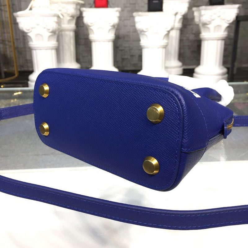 Classic Faux Leather Handbag - Statement Silhouette | Women's Luxury Handbag #884 - texture close-up (image 9) of designer-inspired handbag