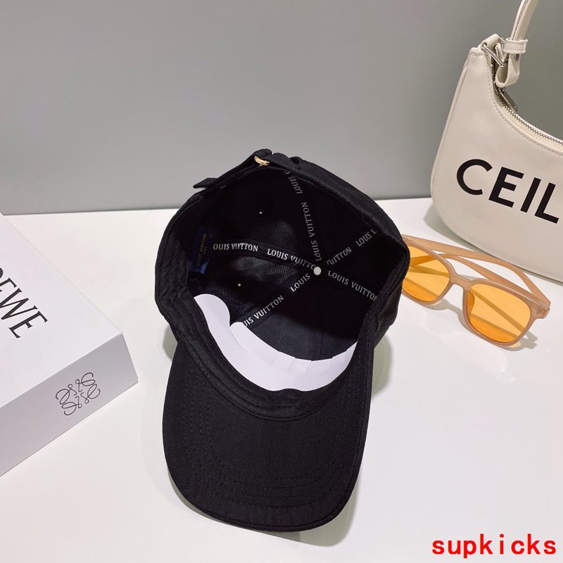 Side view of Louis Vuitton unisex cap
