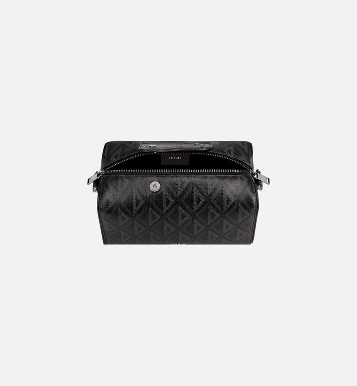 Top view of refined classic women's handbag – women's designer-style accessory
