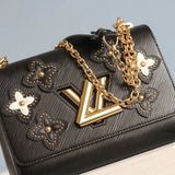 Side profile of everyday-luxe refined women's handbag – women's designer-style accessory