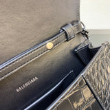 Effortless Faux Leather Handbag - Refined Silhouette | Women's Statement Accessory #470 - styled full view (image 7) of designer-inspired handbag