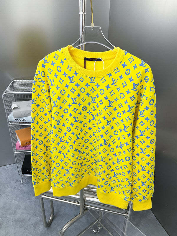 Full styled look of Louis Vuitton luxury clothing with everyday silhouette
