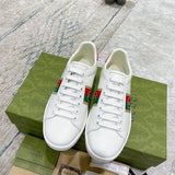 Gucci neutral cream luxury sneakers view 9 streetwear statement look