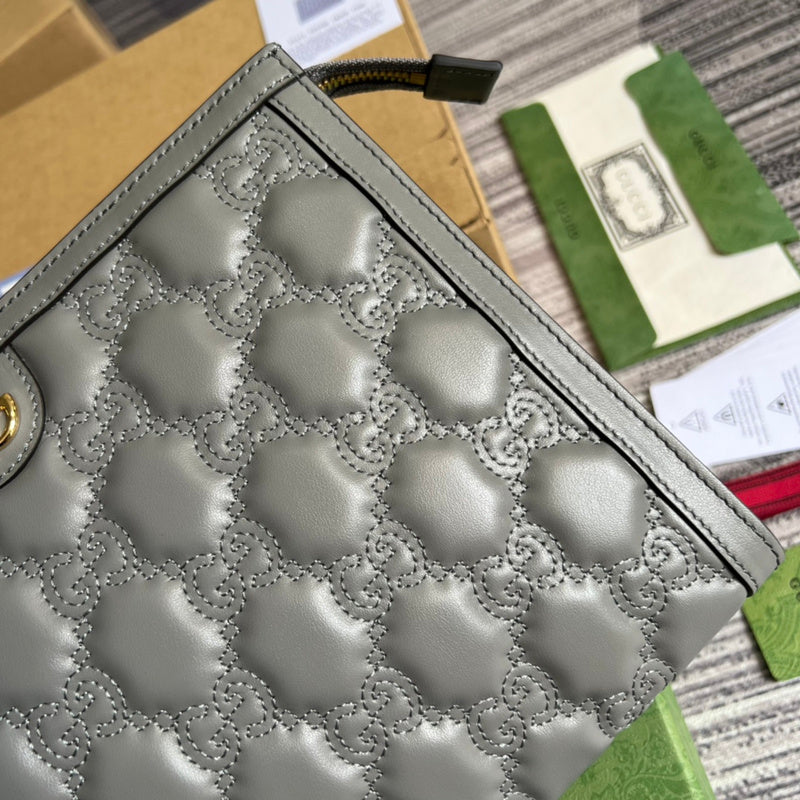 Close-up detail of sleek bag design