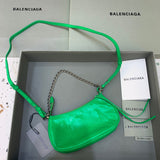 Statement Vegan Leather Handbag - Understated Luxury Look | Women's Luxury Handbag #350 - side angle view (image 2) of designer-inspired handbag