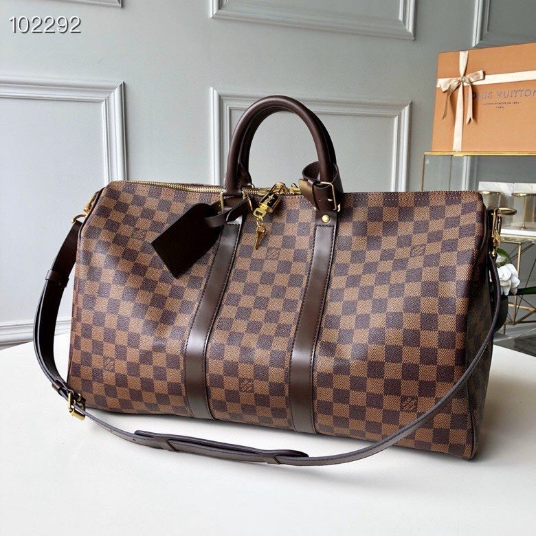 Front view of sleek chic women's handbag – women's luxury handbag