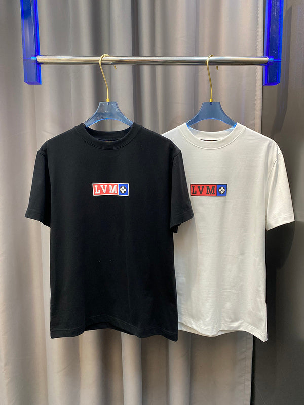 Back view of Louis Vuitton cotton t-shirt with tailored silhouette
