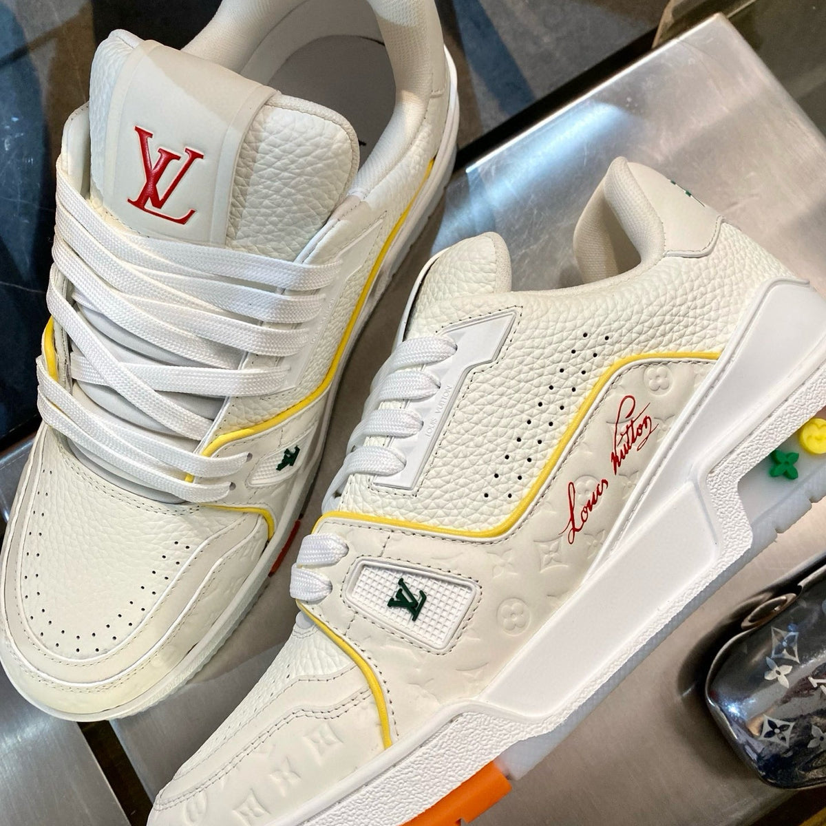 Louis Vuitton Shoes? Louis Vuitton Lou Trainers Premium Designer Casual Shoes