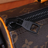  carryall bag close-up of hardware and finish