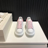 Alexander McQueen crisp white luxury sneakers view 9 everyday casual design